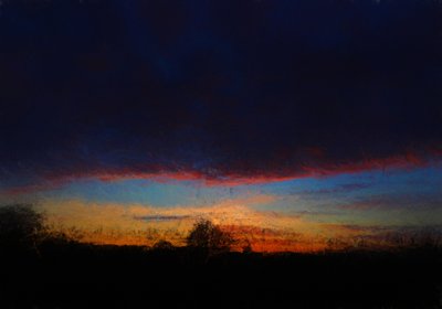 Bagliore del tramonto, 2018 da Unbekannt Unbekannt